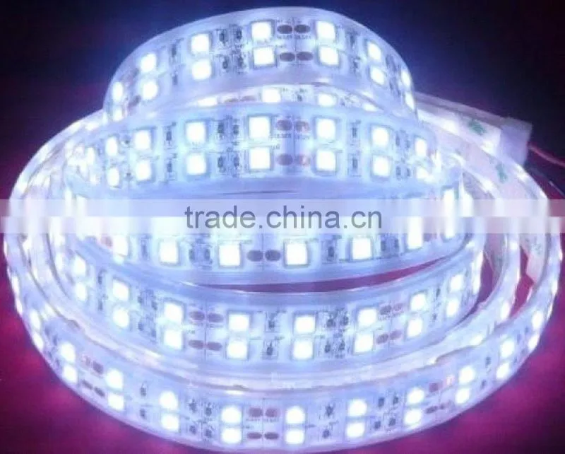 double row 5050 144w RGB 120 leds strips LED 5m 12v