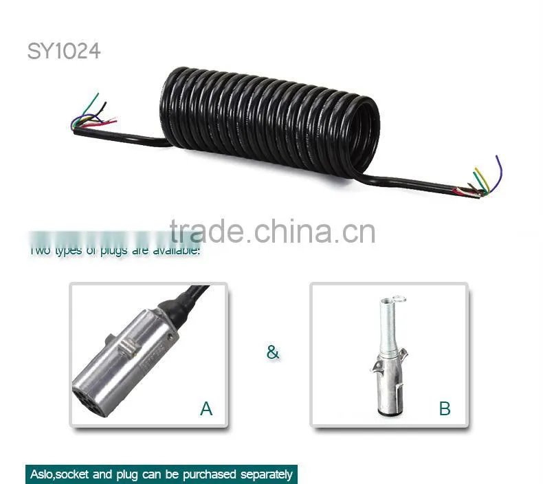 SANYE pvc compound 7 cable wire