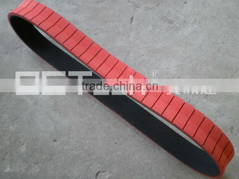 Rubber Ribbed Belts with grooving rubber