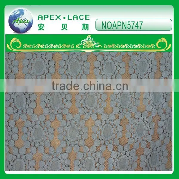 double color nylon lace fabric for dress