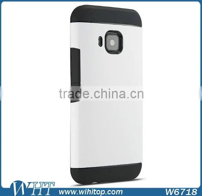 2015 New Products TPU PC Shockproof Dustproof Armor Case Cover for HTC One M9