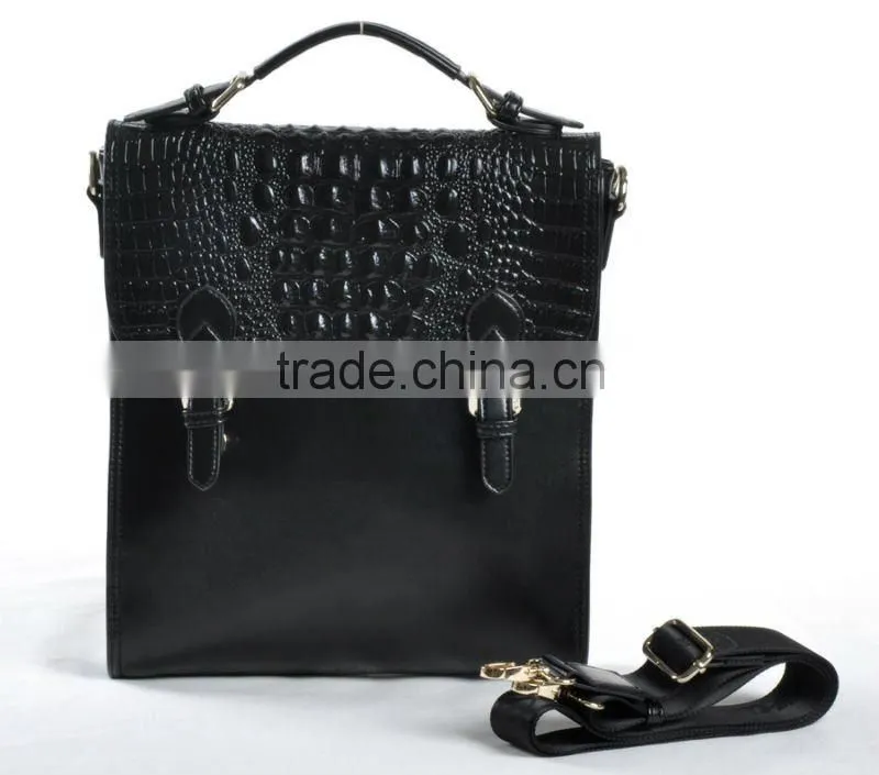 New arrival! Croco Portable flap bags fashion design leather handbags 2012