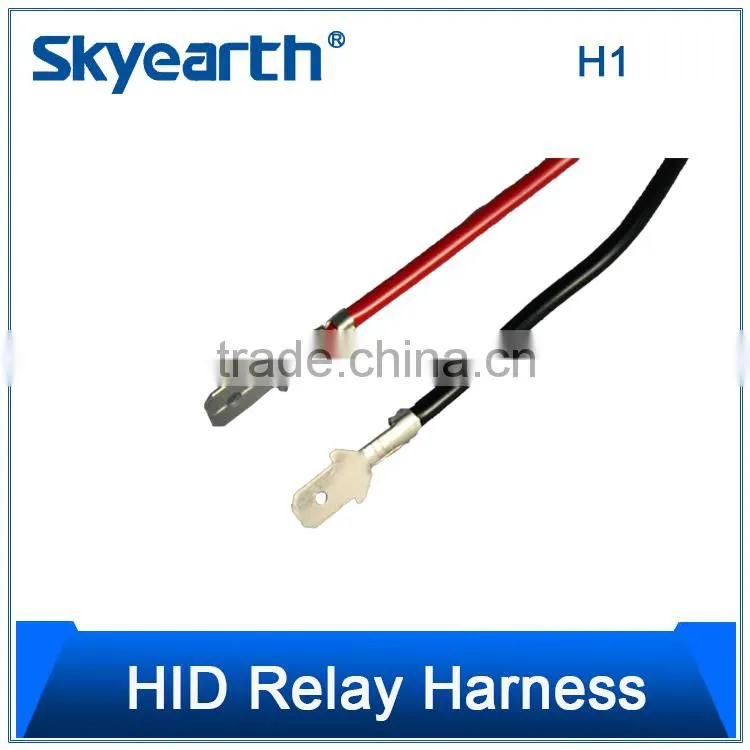H1 Relay Cable For HID Xenon Bulb, HID relay harness for H1