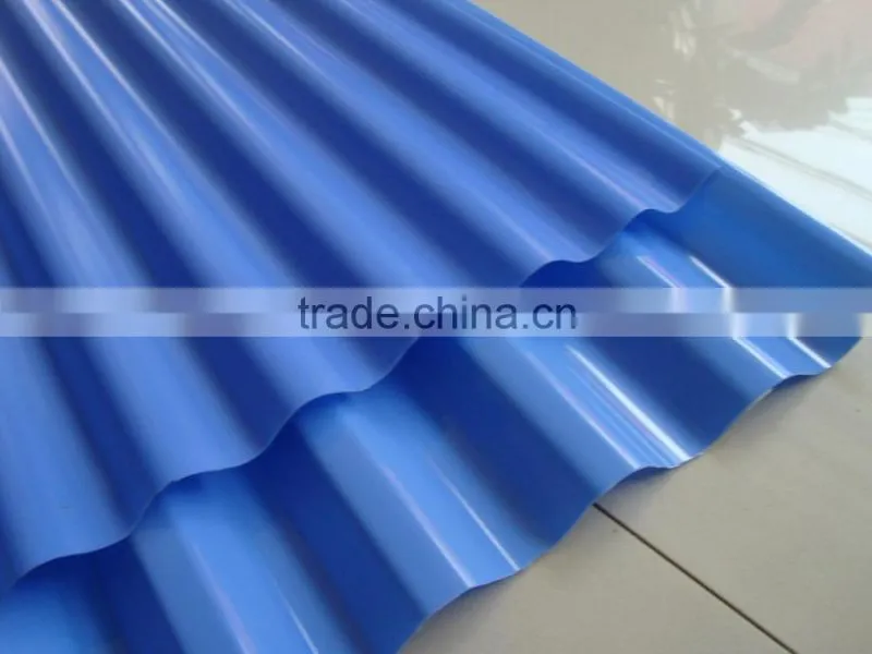 plastic resin tile roofing sheet/board production line