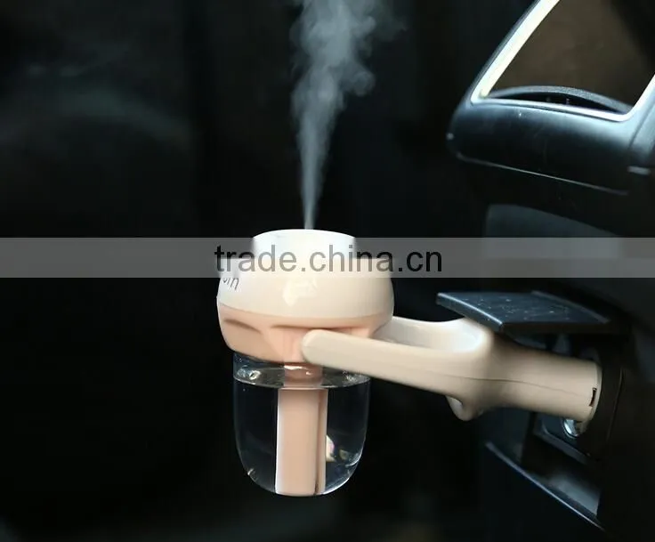 korean ultrasonic USB humidifier air water aroma diffuser,mini portable bottle cap air humidifier with usb