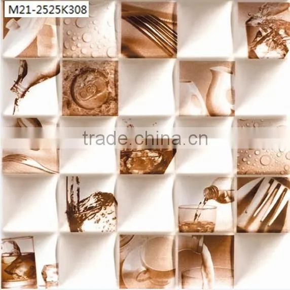 mosaic tile 250*250mm glazed ceramic tile