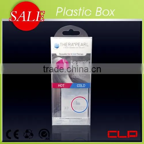 Small clear plastic packaging boxes