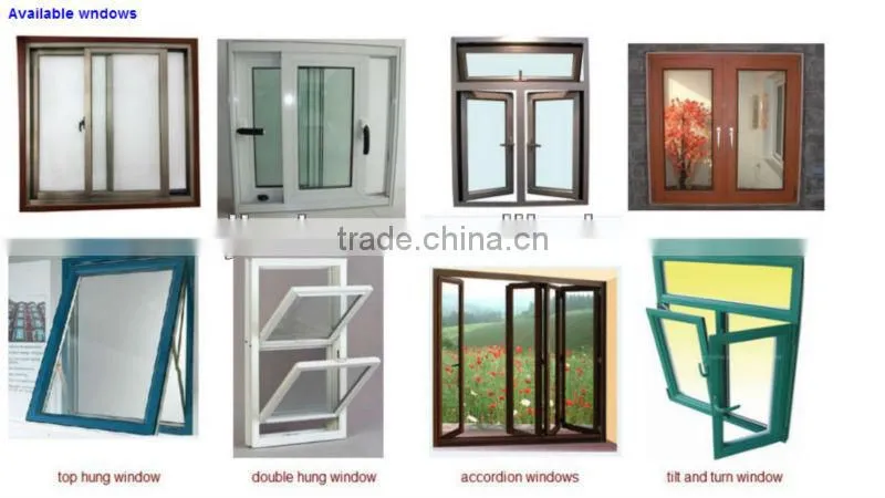 modern windows aluminum/design of windows for houses