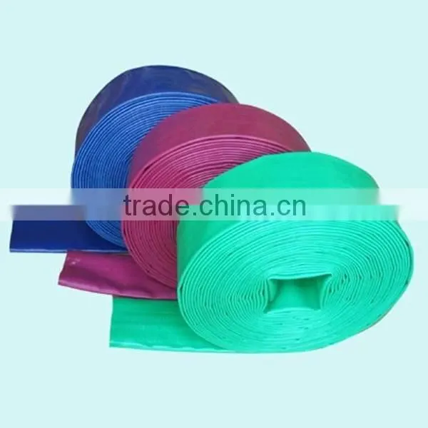 high pressure flexible pvc layflat fire hose