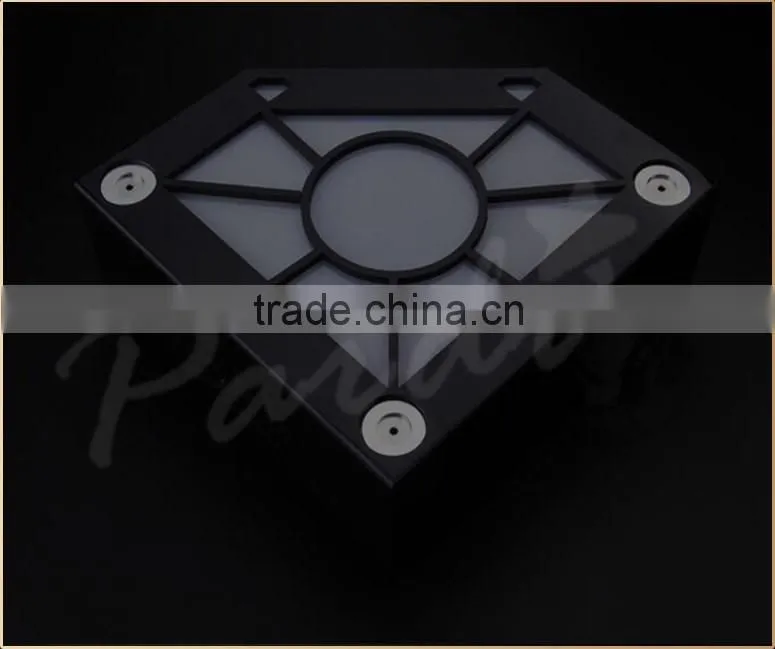 Diamond shape LED laser bottle stand glorifier