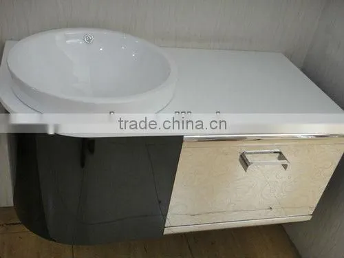 1000x510mm commercial stainless steel bathroom vanity GD2001