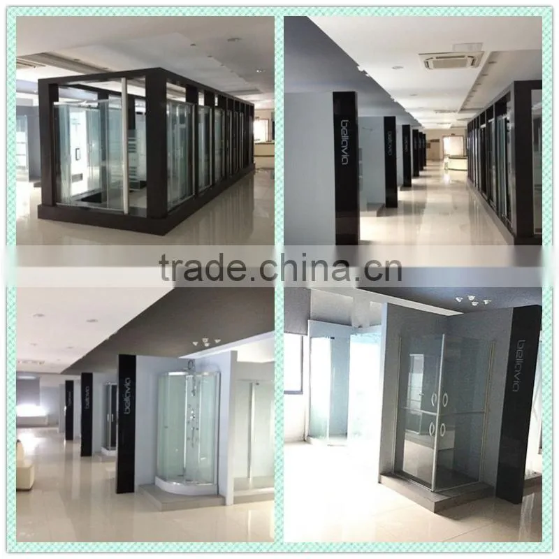 bathroom shower 6mm glass various size ,6981mirro side panel shower enclosure/shower room/shower screen