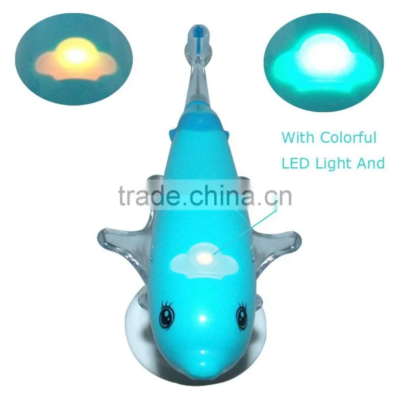 High demand export products LED light musical toothbrush for kids