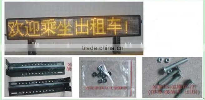 Advertising Usage Digital Taxi Billboard