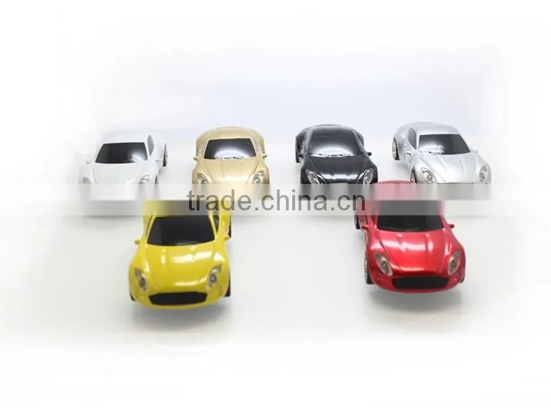 hot new products for 2016 portable Car Shape Power Bank 5200mAh 2 Car Headlamp LED strong light Torch