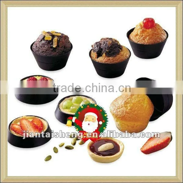 Heart shape silicone molds for cake decorating sales promotion