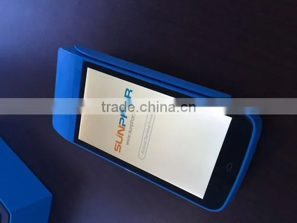 Android POS terminal , Android handheld POS terminal with printer