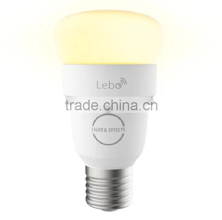 Bluetooth smart led light bulb E27 7W smart light shenzhen china