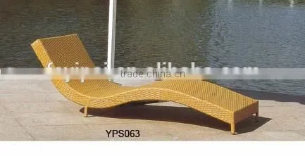 00 indoor furniture luxury elegant rattan royal sun chaise lounge chair YPS068