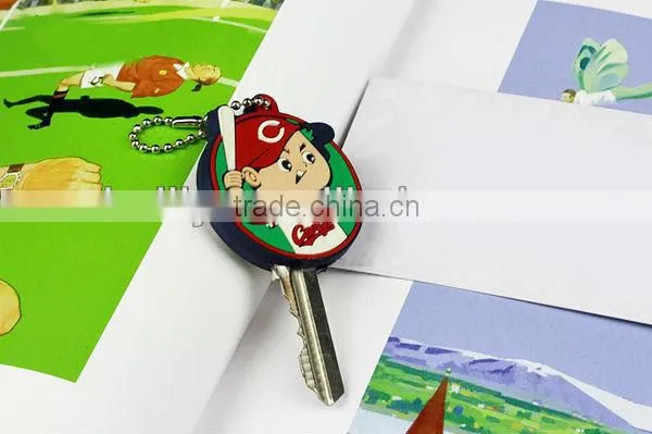 Classical Cartoon Chatacter Baseball Boy Design Silicone Key Cap