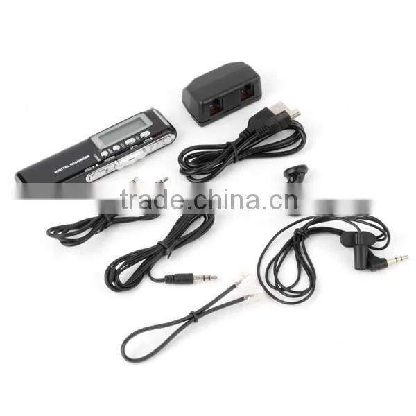 8GB USB VOR Rechargeable Digital Audio Voice Recorder Pen 650Hr Dictaphone MP3 Player