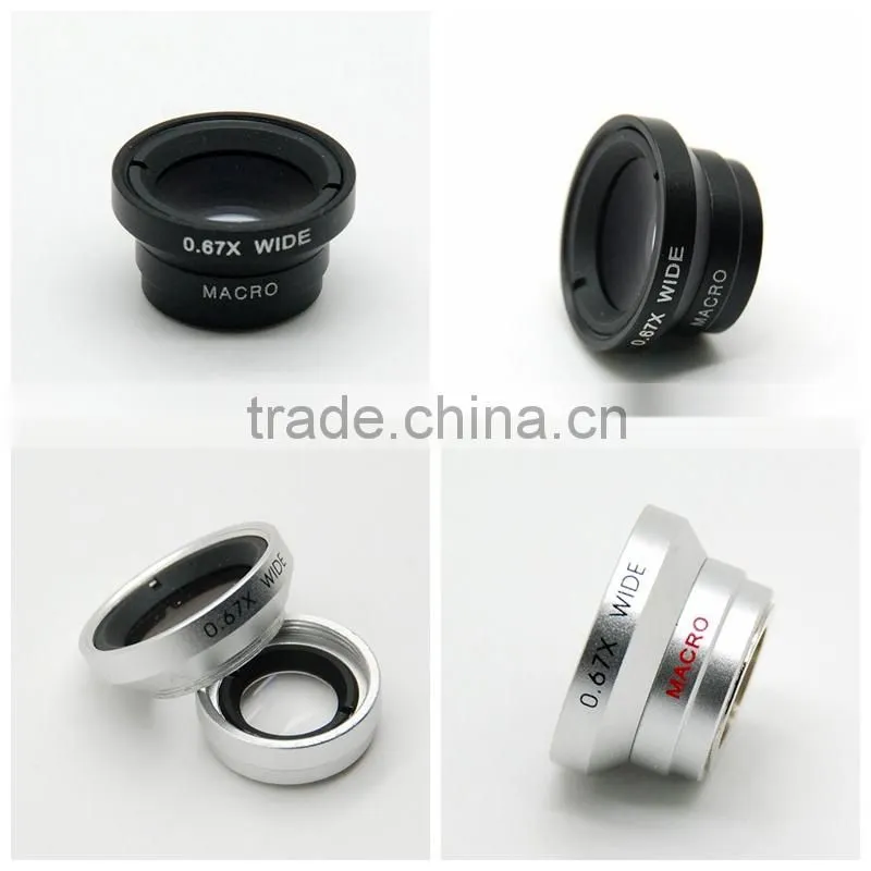 mobile phone accessories factory in china wideangle lens for samsung s4 iphone 6 macro lens