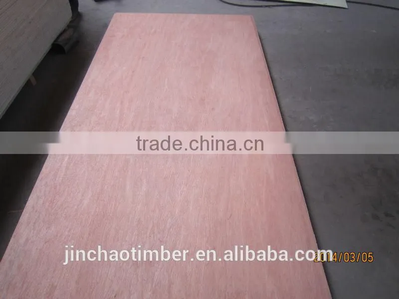 cheap 3.4mm plywood okoume face poplar core