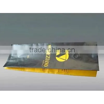 resealable aluminum foil packaging bags silver packaging bag food packaging bag