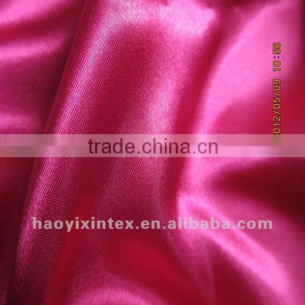 Polyester Spandex Satin For Nighty Dress