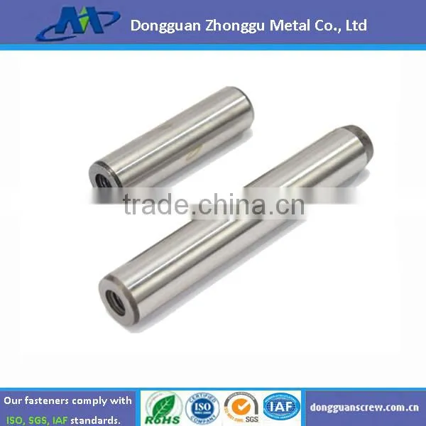 DIN7979 parallel pin with internal thread