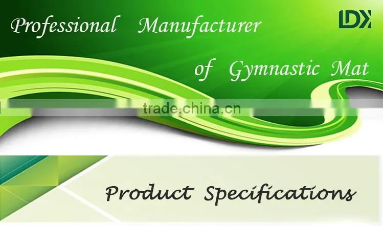 Thick Fold Hand-held gymnastics folding gymnastic mat for sale