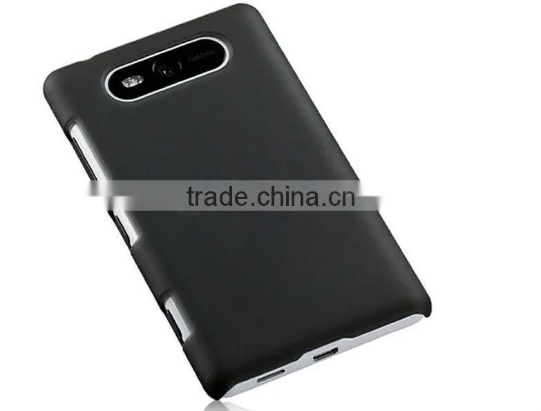 PC rubberised case for Nokia Lumia 820 case high quality PC case