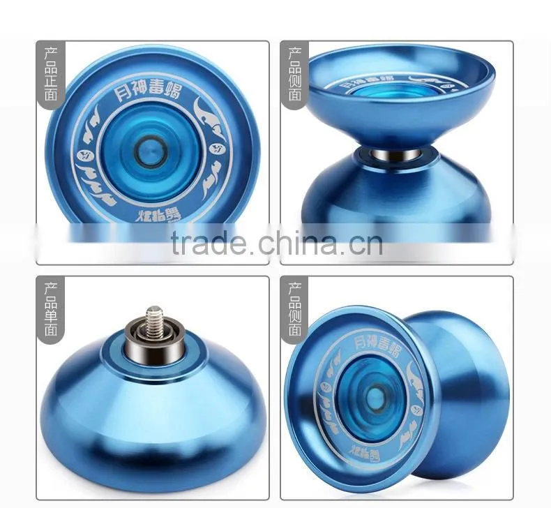 YJ Patent Design Aluminum Finger Spins YOYO Professional YoYo