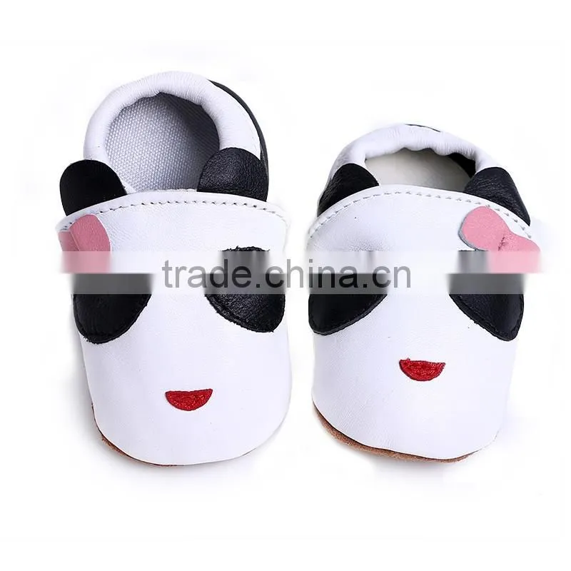 Fancy Baby Prewalker Shoes Love Mom Pirnted Soft Shoe Newborn Baby Crib Shoes