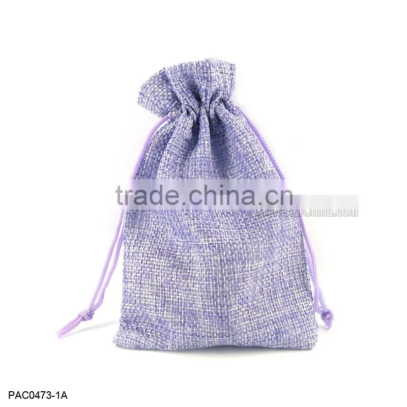 10*15cm Different Color Jewelry Linen Bag