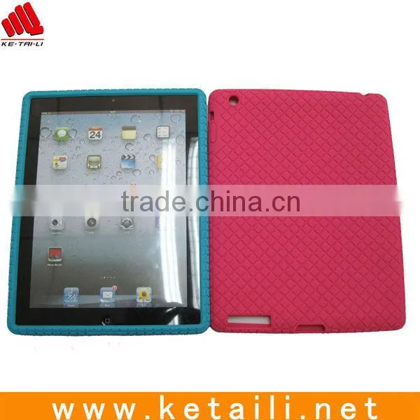 For silicone shockproof ipad case, made of high quality silicone