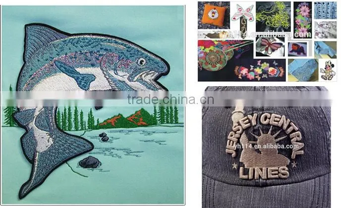 China Guangzhou CNC computer flat garment cap hat sequin towel single two 4 6 head 6 9 12 needles embroidery machine price