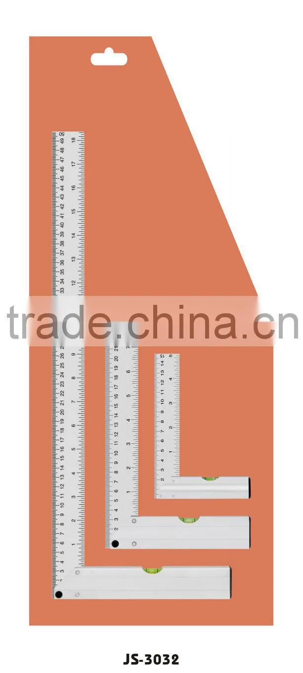 high quality 150+250+500 square level ruler set
