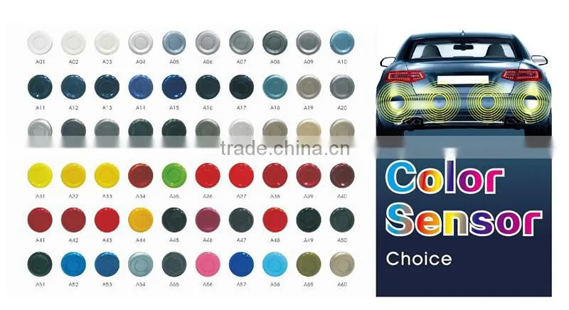 2015 6 sensors car rear parking sensor with LED display