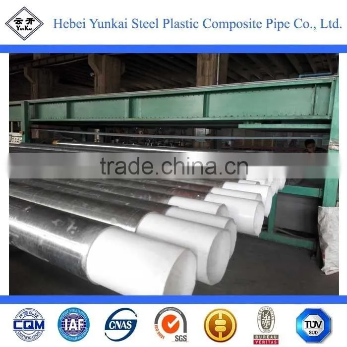 erw hot galvanized round steel water pipe price