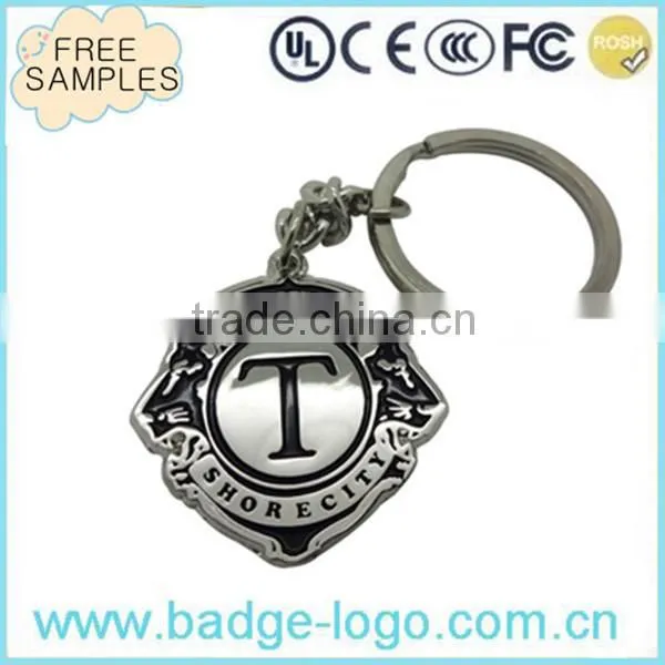 custom personalized bottle shape metal keychain