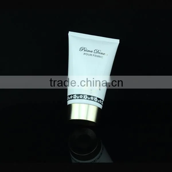 200ml cosmetic soft tube for after shave balm in plastic PE packing