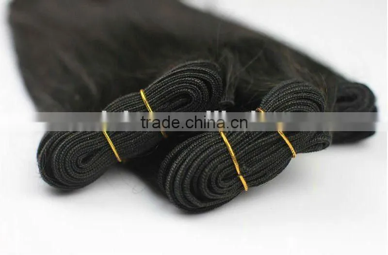 5A grade high quality unprocessed silk straight hair with wholesale price 100% virgin brazilian hair extension