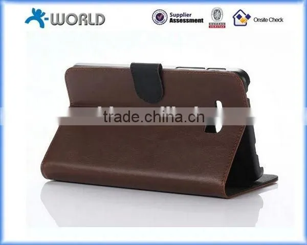Retro Leather Case for Samsung Galaxy Tab A 7.0 (T280) with 3 Card Slot and Bill Slot