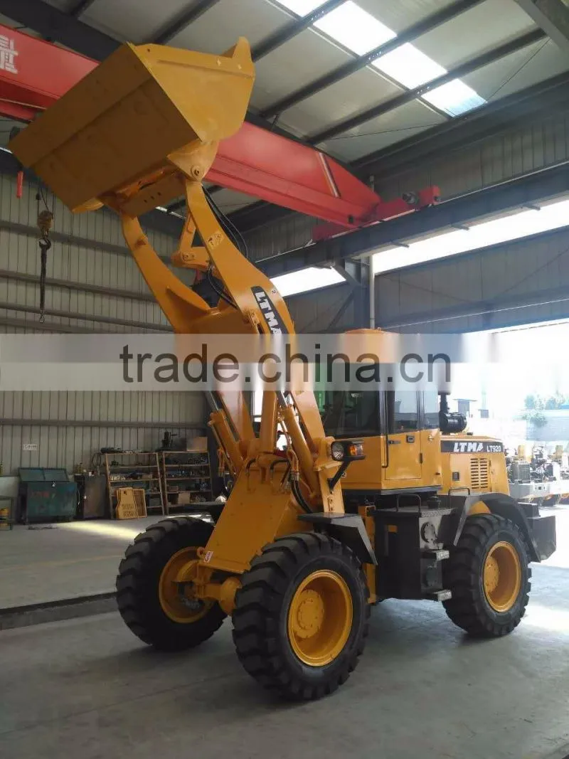 new style mini loader zl20 wheel loader price with front end