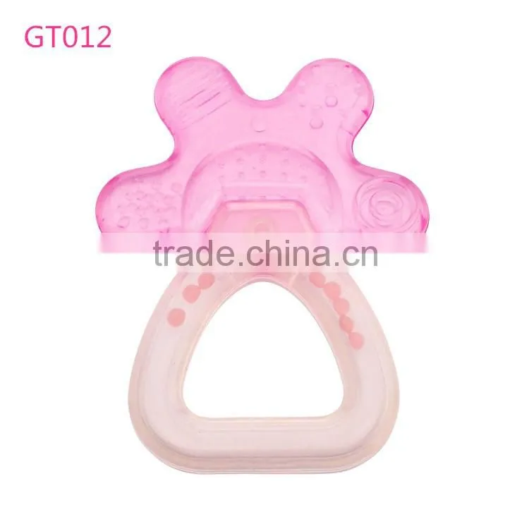 Lovely EVA-shell Baby Gel Teether For Wholesale