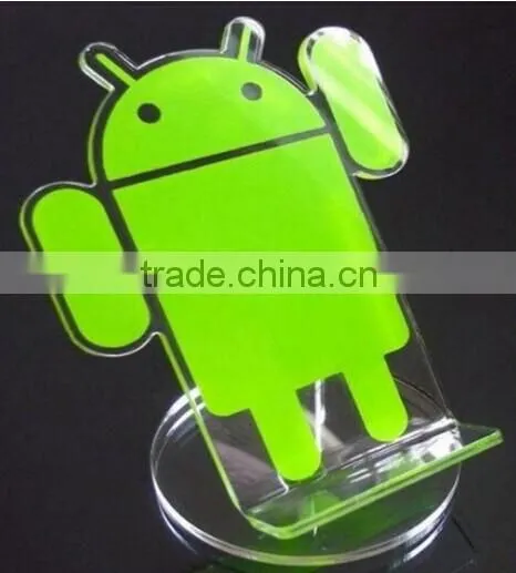wholesale transparent mobile phone holder acrylic phone holder