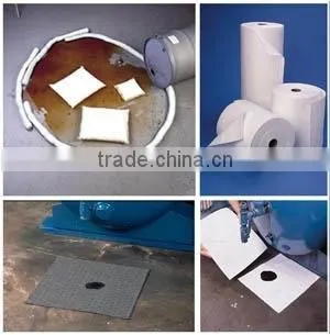 wheelie bin oil-only spill kits 120L for work place emergency