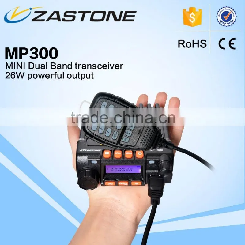 Zastone Dual Band Mini Radio Zastone MP-300 136-174/400-480MHz Mini Mobile woki toki
