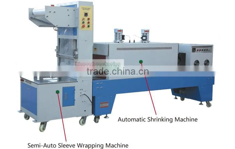 ST6030 Semi-Auto PET Bottle Shrink Wrapping Machine